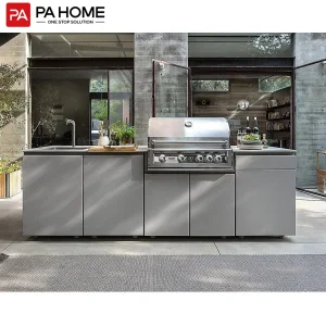Gabinete de Cocina Exterior Modular de Metal 304