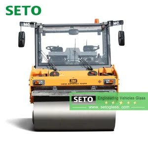 Customized Excavator Glass Cabin Window Windscreen Glass Tempered Safety Auto Glass Supplier