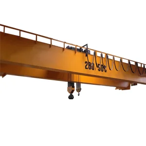 International Quality Overhead Crane 35 Ton Price Double Girder Bridge Travelling Crane