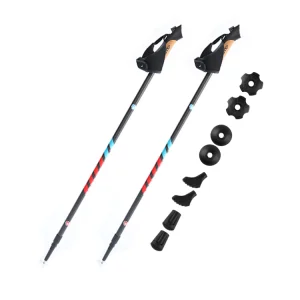 Lightweight Carbon Fiber Nordic Walking Stick Trekking Poles