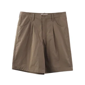China Factory Supply Mens 100% Cotton Woven Fabric Shorts
