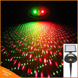 Solar Powered Laser Light Creative Design Christmas Lights Waterproof Outdoor Lamp Spotlight for Party and Garden Decoration