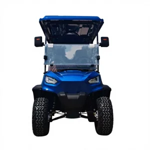 Smart Electric Golf Vehicle, GPS Tracking, Fleet Management, Energy-Saving Tech &amp; Soft Cushioned Seats for Club Use