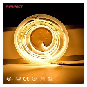 Fita de LED COB flexível de alta densidade