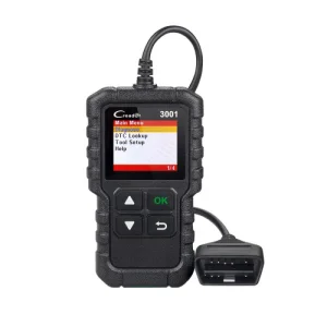 Launch Creader 3001 CR3001 Full OBDII EOBD Code Reader Scanner Multilingual Car Engine Fault Diagnostic Tool for OBD2 Vehicles