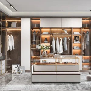 Tempered Glass Wardrobe