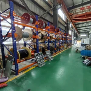 Heavy Duty Braked 3000kg/Bay Cable Reel Payoff Rack for Cable-Laying Truck
