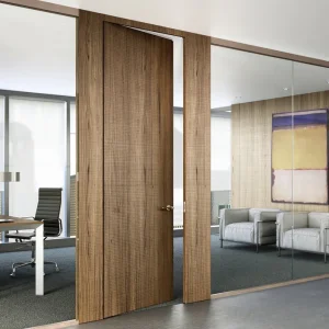 Invisible Wooden Room Door Consealed Secret House Door with Hidden Hinge