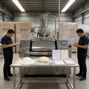 25/50/100L Misturador de Massa a Vácuo para Pão, Máquina de Amassar Farinha, Misturador de Massa para Uso em Casa, Fazenda, Loja de Alimentos, Máquina Industrial de Mistura de Massa
