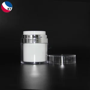 Luxury 1oz Airless Pump Acrylic Skincare Bottles Cream Jars