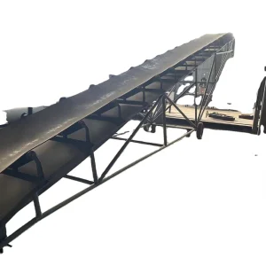 High Tensile Strength Industrial Conveyor Belt Stainless Steel Aluminum Alloy Heat/Oil/Abrasion Resistant Custom Length 10t/h