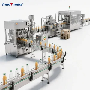Automatic Liquid Filling Production Line