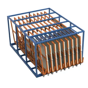 OEM and ODM Sheet Metal Rack Compart Vertical Roll Out Glass Rack