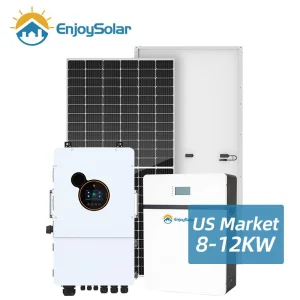 48V Battery Hybrid Inverter 5kw 6kw 7kw 8kw 9kw 10kw Two Phase Solar Energy Storage System for Us Residential Project