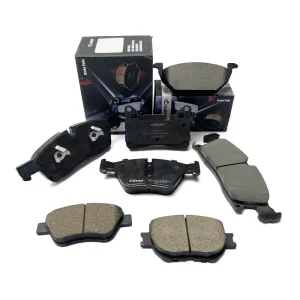Pastilhas de Freio de Atacado para Carro Auto Semi-Metalizadas Cerâmicas de Baixo Metal para Toyota Nissan Honda Suzuki Mitsubishi Mazda