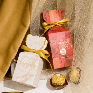Caixa de Doces Personalizada de Alta Qualidade em Cores Completas para Chocolate