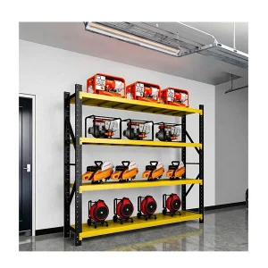 Warehouse Shelf Storages Rack 200KG Loading Bearing Metal Storage Shelves Units Storage Racking