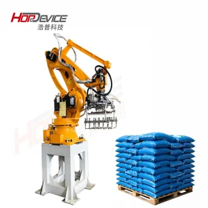 Factory Affordable Estun Robotic Palletizer Depalletizing Robot with Case Erector and Pallet Dispenser System