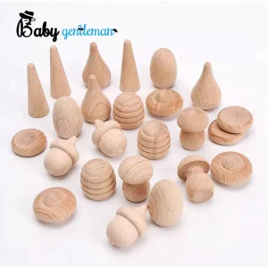 High Quality Creative DIY Natural Unpainted Peg Dolls Craft for Art Z30149A