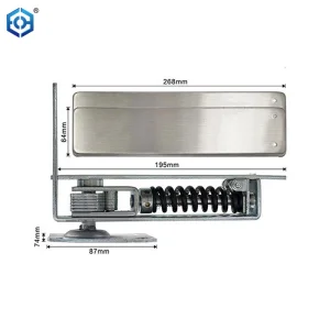 Wooden Door Floor Spring