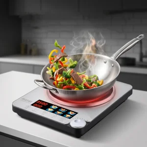 3500W Commercial Concave Induction Cooker