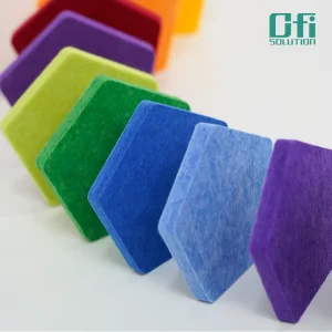 Sound Absorbing Polyester Fiber Acoustic Panels