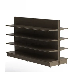 OEM Double-Sided Metal Gondola Shelving
