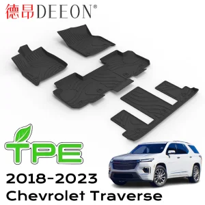 سجادة أرضية مخصصة من TPE لسيارة 2018-2023 شيفروليه ترافيرس SUV