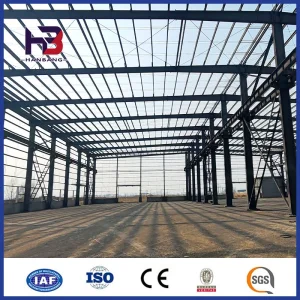 Low Cost Metal Buildings Workshop Hangar Steel Frame Prefabricated Steel Structure Warehouse