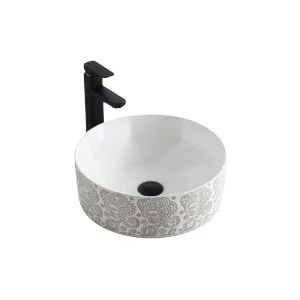 White Rectangular Vessel Sink