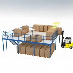 Steel Structure Multi-Level Mezzanine Storage