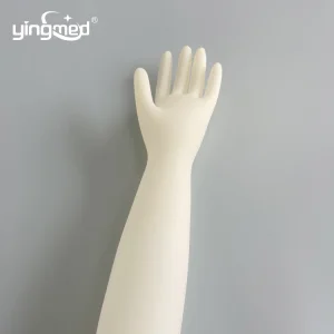 Luvas Ginecológicas de Látex com Punho Longo