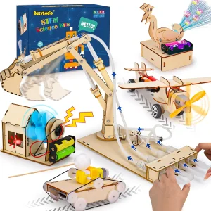 Wholesale Early Educational Learning Physical Experiment Toys Wooden Stem Toy Diy Kits For Kids