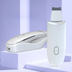 Professional High Frequency Facial Skincare Device Exfoliating Pore Cleaner Skin Scrubber