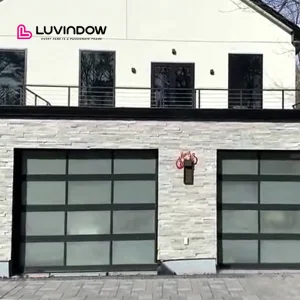 Automatic Combined Garage Door Glass Panel