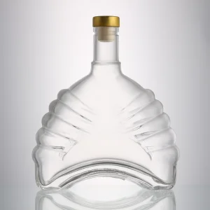 700ml Clear liquor glass bottles