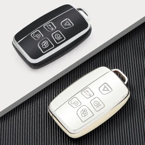 Remote Key Case Shell for Land Rover Range Rover Sport Evoque Freelander Velar Discovery 4 Jaguar XE XJ XF Guitar Accessories