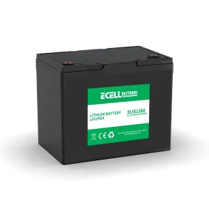 بطارية فوسفات الحديد الليثيوم عالية الأداء 12.8V 80ah مع نظام إدارة البطارية الذكي