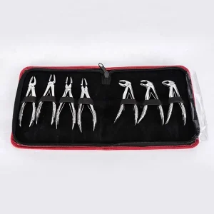 7PCS Dental Kids Surgical Instrument Children Tooth Extraction Forceps Kit