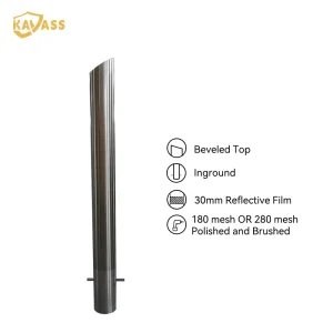 ODM KAVASS In-Ground Stainless Steel Bollard