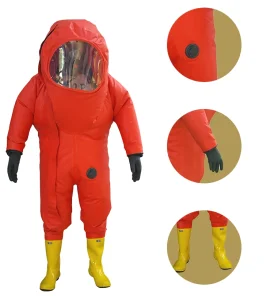 Trajes químicos altas prestaciones