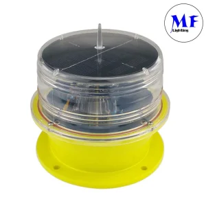 Solar Power Medium-Intensity Type B L864 LED Warning Waterproof Solar Airfield Light Tower Light Awl Aircraft Warning Light Aviation Obstruction Light