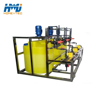 Automatic Chemical Feeding Dosing System for Waste Water Treatment.