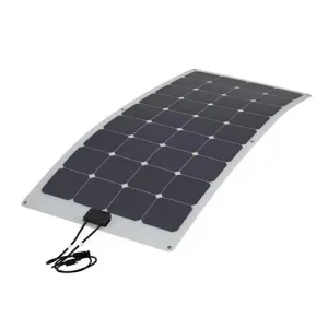 Nice Single Crystal, Bendable, Ultra Thin, Lightweight Portable 18 V High Conversion Rate Semi Flexible Solar Panel for Rvs, Campers, Marines, Tents, Outdoors
