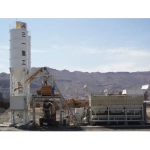Hzs90 Fully Automatic Concrete Batching Plant Computer-Controlled Weighing System for Ready Mix Concrete