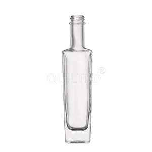 Wholesale 250 ml square shape liquor glass gin bottle Manufacturer, Suppliers