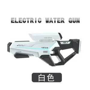 Integrated Electric Water Gun with Automatic Water Absorption to Grab Children's Summer Large Capacity Water Splashing Festival Water Gun Toy