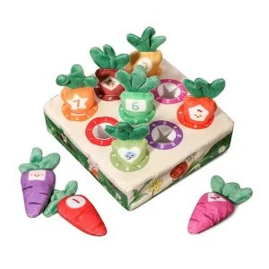 Montessori Carrot Harvest Educational Sorting Toy
