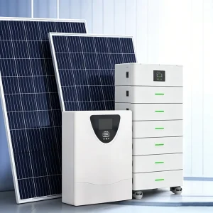 Hybrid Solar Power System for Grid Tied and Energy Storage Dual Mode Use