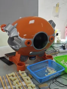 Decorative Outdoor Robot Sculpture by Heng Hui Model for Gardens